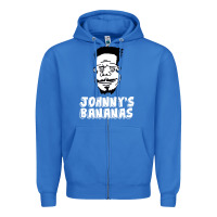 True Royal johnny's bananas Zipper Hoodie - linhVisuals