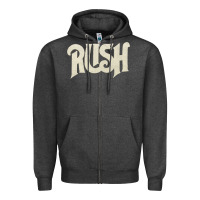 Charcoal Heather Rush Classic Zipper Hoodie - linhVisuals