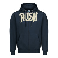 Navy Rush Classic Zipper Hoodie - linhVisuals