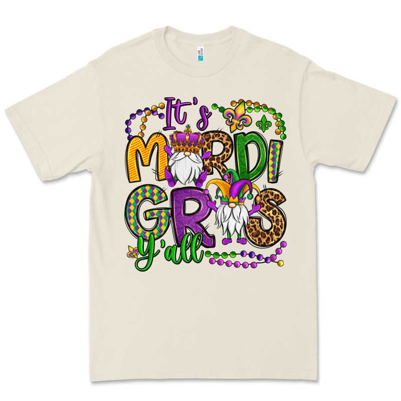 It's Mardi Gras Y'all Gnomes Premium Tee by OliviaCreatesArt | Teevron