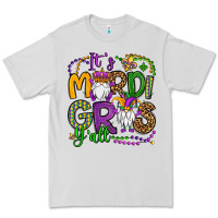 Dove Grey it's mardi gras y'all gnomes Premium Tee - OliviaCreatesArt