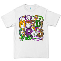 White it's mardi gras y'all gnomes Premium Tee - OliviaCreatesArt