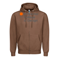 Chestnut artcenter, college design Zipper Hoodie - linhVisuals