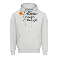Dove Grey artcenter, college design Zipper Hoodie - linhVisuals