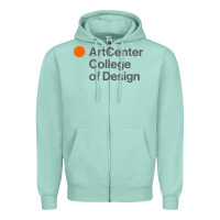 Seafoam artcenter, college design Zipper Hoodie - linhVisuals
