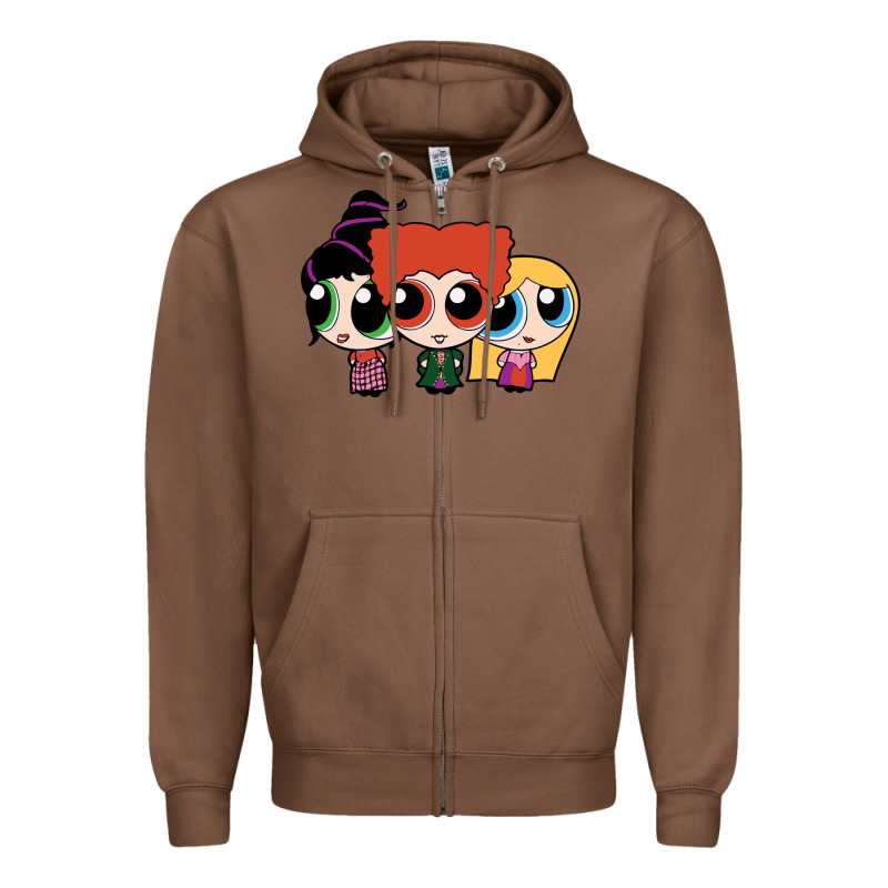 Power Puff Girls Zipper Hoodie by linhVisuals | Teevron
