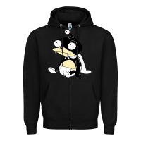 Black nibbler  futurama Zipper Hoodie - linhVisuals