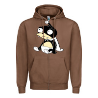 Chestnut nibbler  futurama Zipper Hoodie - linhVisuals