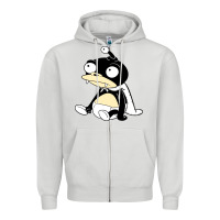 Dove Grey nibbler  futurama Zipper Hoodie - linhVisuals