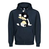 Navy nibbler  futurama Zipper Hoodie - linhVisuals