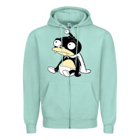 Seafoam nibbler  futurama Zipper Hoodie - linhVisuals