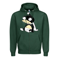 Sports Green nibbler  futurama Zipper Hoodie - linhVisuals