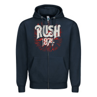 Navy Rush 1974 Zipper Hoodie - linhVisuals