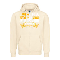 Sandshell i'm a bus driver what is your superpower driving school bus t shirt Zipper Hoodie - linhVisuals