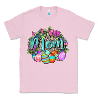 Bubblegum Pink Easter Mom  Happy Easter Day Classic Tee - CowGirlArtShop