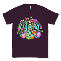 Plum Easter Mom  Happy Easter Day Classic Tee - CowGirlArtShop