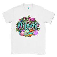 White Easter Mom  Happy Easter Day Classic Tee - CowGirlArtShop