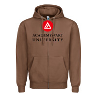Chestnut academy of art, college design Zipper Hoodie - linhVisuals