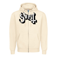 Sandshell ghost Zipper Hoodie - linhVisuals