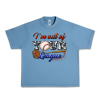Pebble Blue i' m out of your league Urban Heavy Tee - BundleAndBundleShop