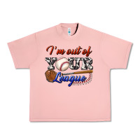 Salmon i' m out of your league Urban Heavy Tee - BundleAndBundleShop