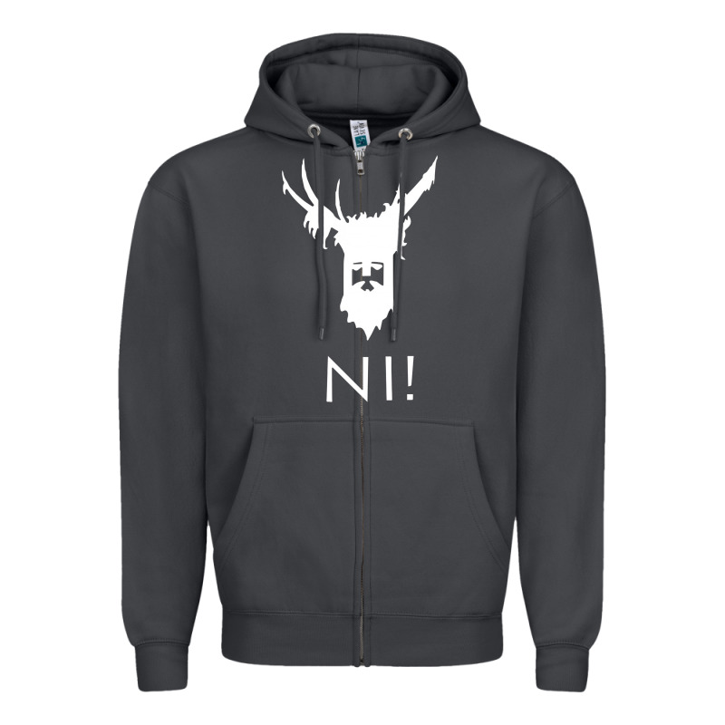 Knights Who Say Ni Zipper Hoodie by linhVisuals | Teevron