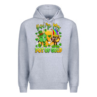 Heather Grey you're my pot of gold Premium Hoodie - Artiststas