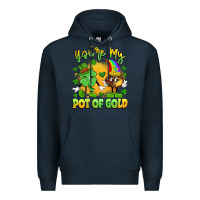Navy you're my pot of gold Premium Hoodie - Artiststas