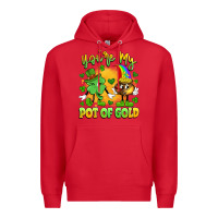 Red you're my pot of gold Premium Hoodie - Artiststas