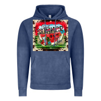 Vintage Denim Sweet Summer Time Vintage Hoodie - CowhideDigitalArt