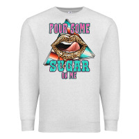 Oatmeal Heather Pour Some Sugar On Me Premium Sweatshirt - JahusDesignShop