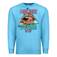 Ocean Blue Pour Some Sugar On Me Premium Sweatshirt - JahusDesignShop