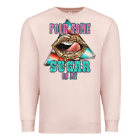 Pale Pink Pour Some Sugar On Me Premium Sweatshirt - JahusDesignShop