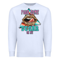 White Pour Some Sugar On Me Premium Sweatshirt - JahusDesignShop