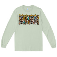 Matcha my favorite peoplle call me mama Long Sleeve Tee - CowhideDigitalArt