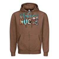 Chestnut future nurse Zipper Hoodie - JahusDesignShop
