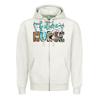 Oatmeal Heather future nurse Zipper Hoodie - JahusDesignShop