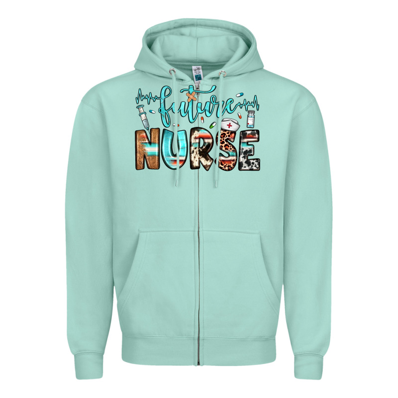 Future Nurse Zipper Hoodie by JahusDesignShop | Teevron