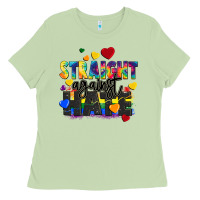 Matcha straight against hate Ladies Tee - FaDigitalArtStudio