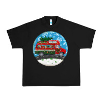 Black santa claus with retro van  christmas ornament Urban Heavy Tee - BundleAndBundleShop