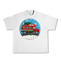Lunar Rock santa claus with retro van  christmas ornament Urban Heavy Tee - BundleAndBundleShop