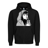 Black Tori Heart Spring Heartstopper Zipper Hoodie - linhVisuals
