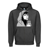 Charcoal Heather Tori Heart Spring Heartstopper Zipper Hoodie - linhVisuals