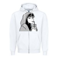 White Tori Heart Spring Heartstopper Zipper Hoodie - linhVisuals