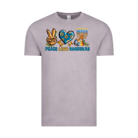 Vintage Zinc Peace Love Hannukah Vintage Tee - BundleAndBundleShop