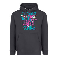 Smoke The Thunder Rolls And The Lıghtnıng Strikes Heavyweight Hoodie - JahusDesignShop