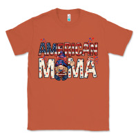 Copper American mama with gnome mothers day Classic Tee - HowdyJamesFarm
