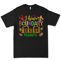 Black ı have boundary issues mardi gras olivia Premium Tee - OliviaCreatesArt