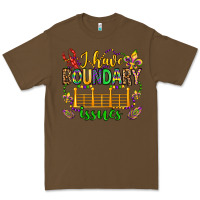 Cacao ı have boundary issues mardi gras olivia Premium Tee - OliviaCreatesArt