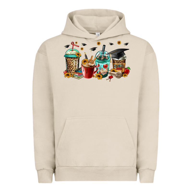 Senior 2023 Graduation Coffee Urban Hoodie by Jasminsmagicworld | Teevron